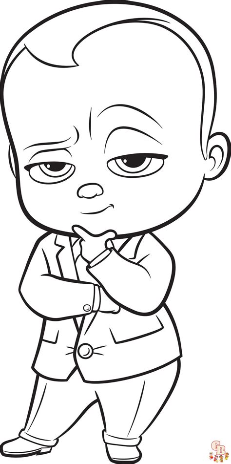 printable boss baby coloring pages  kids gbcoloring