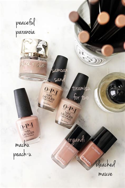 top 5 best nude nail polishes the beauty look book