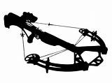Crossbow Svg Clipart Decal Etsy Hunter Clipartmag 69kb 1500 sketch template