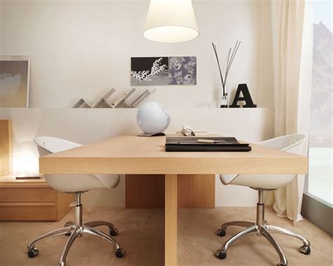 inspirational home office workspaces  feature  person desks