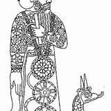 Marduk Dragon Babylonian Livius Babylonia Snake His sketch template