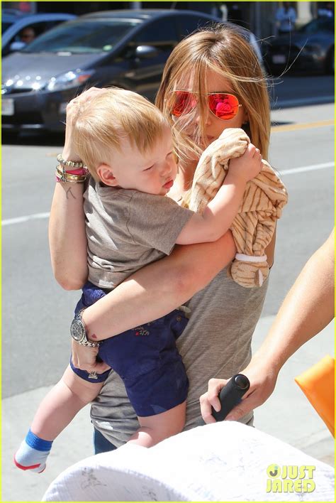 hilary duff luca started walking at eleven months photo