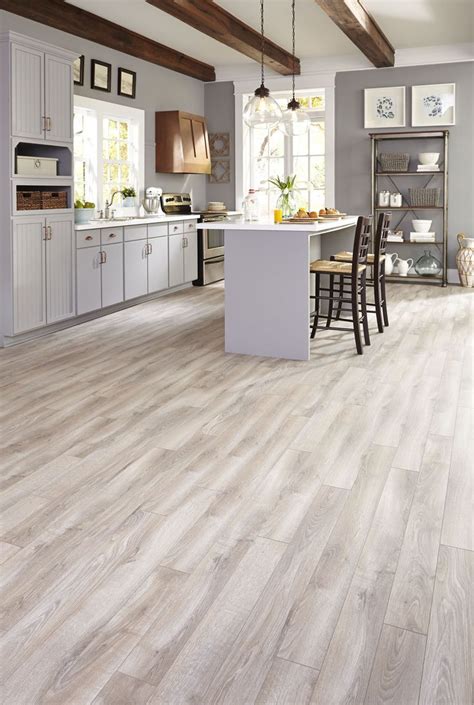 light grey wood flooring