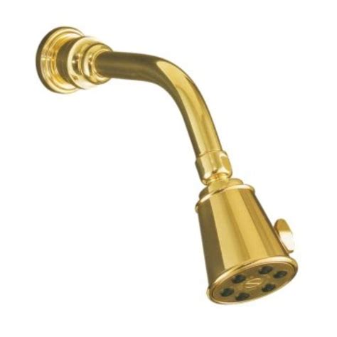 kohler iv georges brass  spray single function single function    fixed shower head