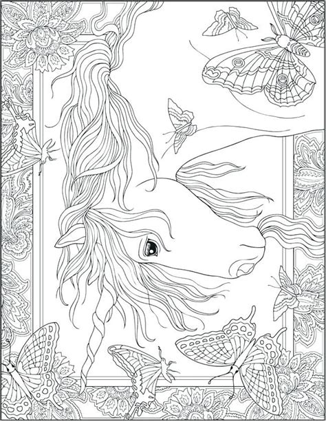 mythical animals coloring book  svg file  cricut
