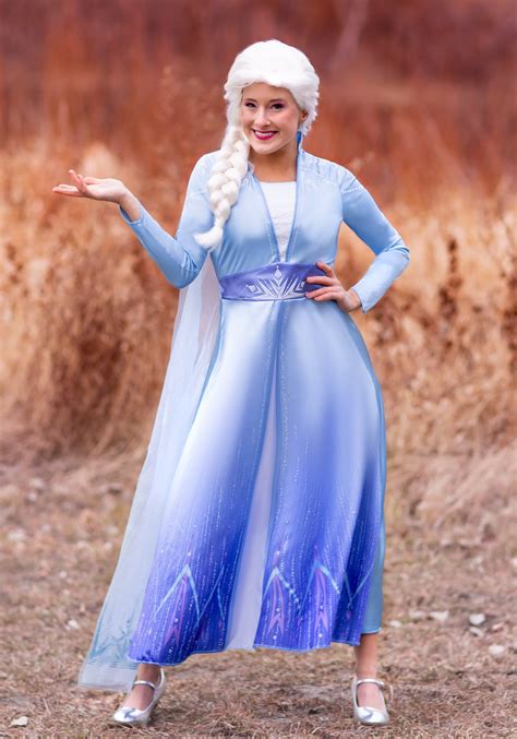 Deluxe Frozen 2 Elsa Costume For Women Elsa Cosplay Costume