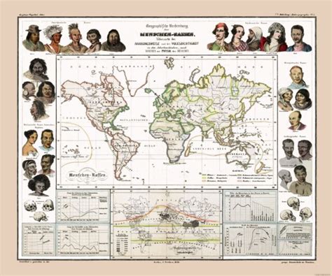 world human races perthes 1848 23 00 x 27 60 ebay