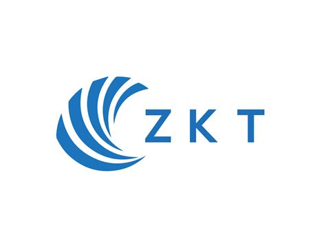 zkt letter logo design  white background zkt creative circle letter logo concept zkt letter