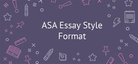 asa style title page  asa format easy guide   essay