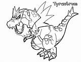 Pages Pokemon Aurorus Tyrantrum sketch template