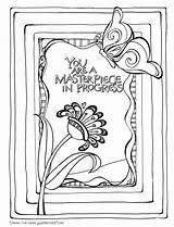 Coloring Pages Adult Book Zenspirations Color Butterflies Quotes Books Colouring Kids Bible Challenges Sheets Fink Ship Choose Board Colored Create sketch template