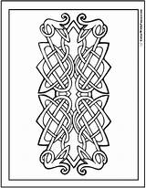 Celtic Coloring Designs Knot Pages Knots Patterns Drawing Vine Scottish Tattoo Motif Irish Colorwithfuzzy Knotwork Printable Animal Symbols Getdrawings sketch template