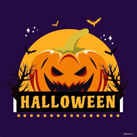 halloween logo clipart  jpg psd illustrator svg eps png