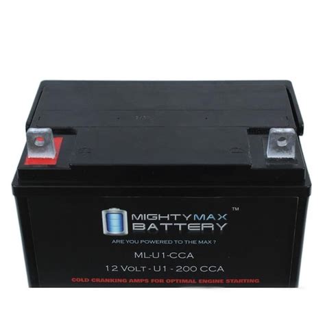 Mighty Max Battery Ml U1 200cca Battery For Troy Bilt Bronco Riding 19