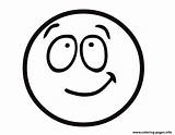 Coloring Pages Face Smiley Happy Sad Popular sketch template