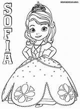 Coloring Sofia Pages First Print Popular sketch template