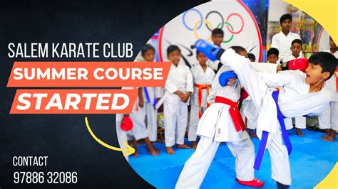 Salem Karate Club Summer Course Youtube