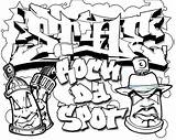 Latas Coole Graffitis Schrift Teenagers Malvorlagen Aerosol Punk Kosten sketch template