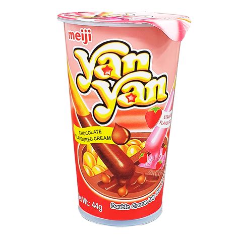meiji yan yan stick biscuits chocolate strawberry ntuc fairprice