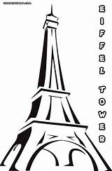 Tower Coloring sketch template