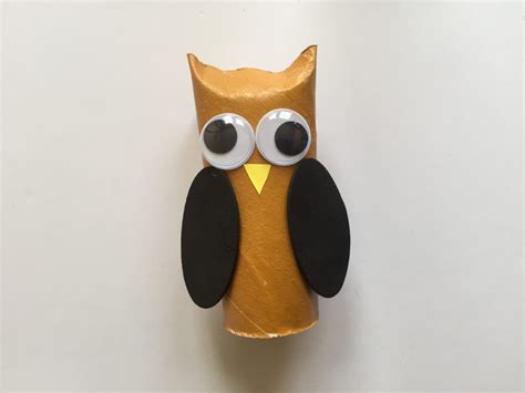 toilet paper roll owls  owlsome craft  kids curious  geeks