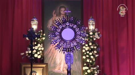 Hora Santa Abril 13 2018 Adoración A Jesús Eucaristía Youtube
