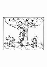 Cat Fireman Tree Coloring Rescues Pages sketch template