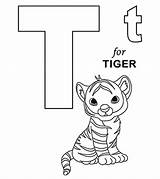 Tt Momjunction Tiger Alphabet Lowercase sketch template