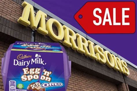 morrisons selling dairy milk egg n spoon oreo chocolate packs for £1