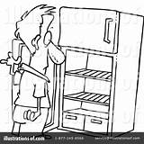 Refrigerator Clipart Illustration Cartoon Toonaday Royalty Rf Clipartmag sketch template