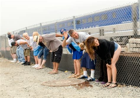 Train Mooning Attracts Scores Of Bare Bums – Orange County Register