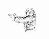 Handguns Getdrawings Drawing sketch template