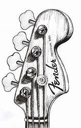 Guitarra Sketches sketch template