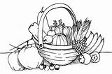 Vegetable Coloring Pages Print Kids sketch template