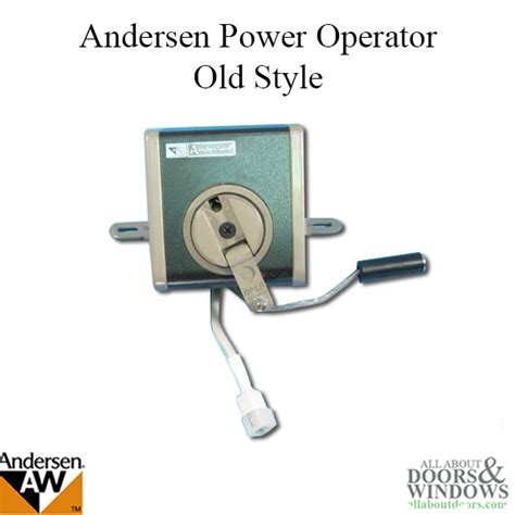 andersen  style power operator  roof  awning windows