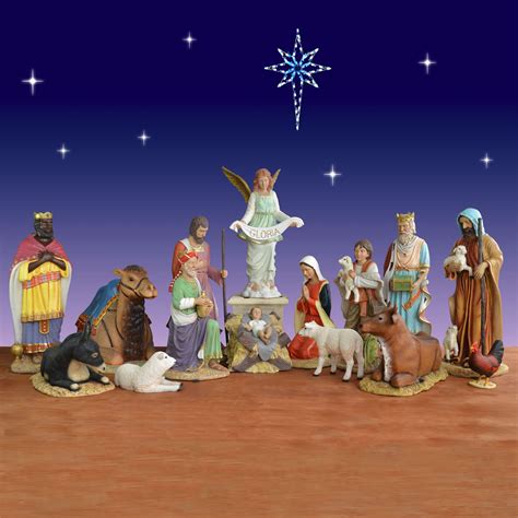 nativity scenes  decor christmasnightinccom