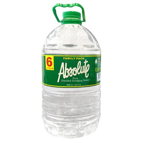 absolute pure distilled drinking water  imart grocer