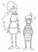 Whoville Coloring Pages People Template Getdrawings Tall sketch template