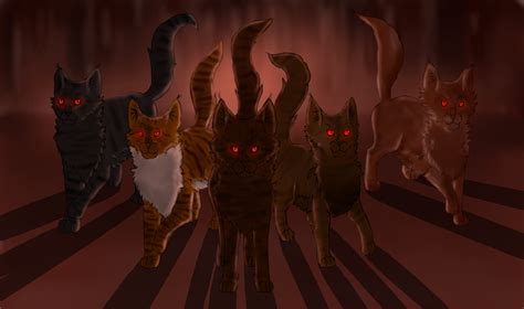 warrior cats dark forest wallpaper