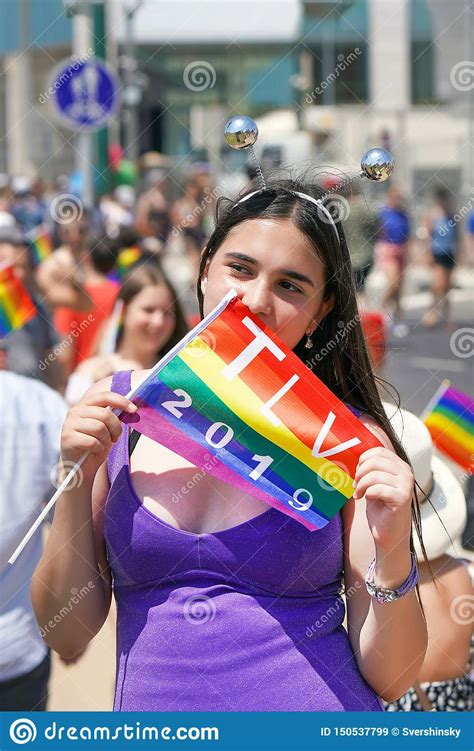 Parade Of Lesbians And Gays People Editorial Stock Image Image Of