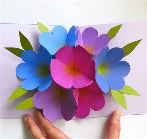 mmmcrafts   ms pop  flower card