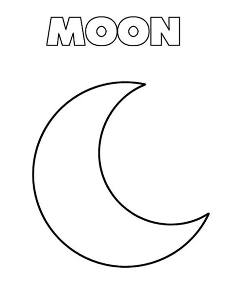 moon coloring page coloring sky space coloring pages