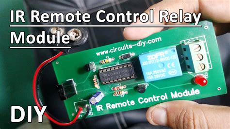 infrared ir remote control relay module  tsop cd