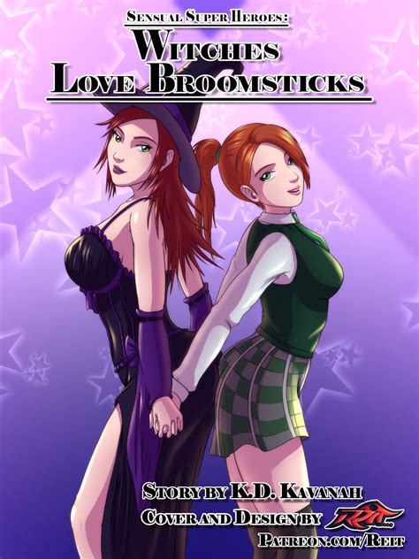 Commission Sensual Superheroes Witches Love Broomsticks