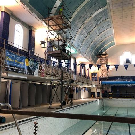 bristol south swimming pool reopens  works  repair collapsed roof bristol