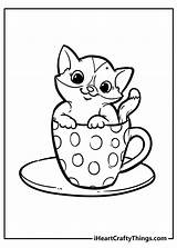 Kitten Iheartcraftythings sketch template