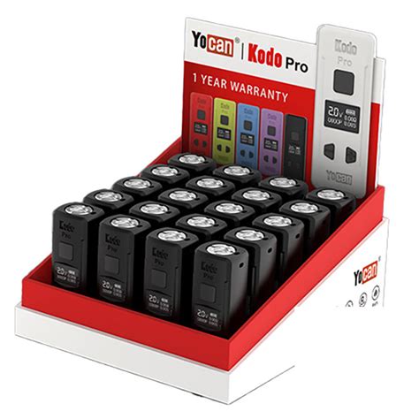 yocan kodo pro mah portable cartridge battery ct display