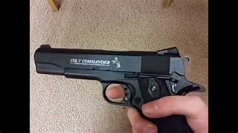 colt commander co2 bb gun youtube