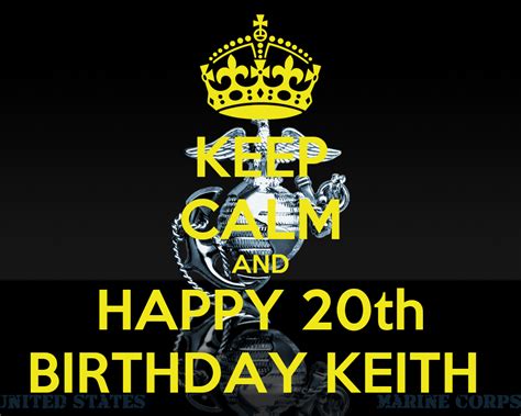 calm  happy  birthday keith poster alaya  calm  matic