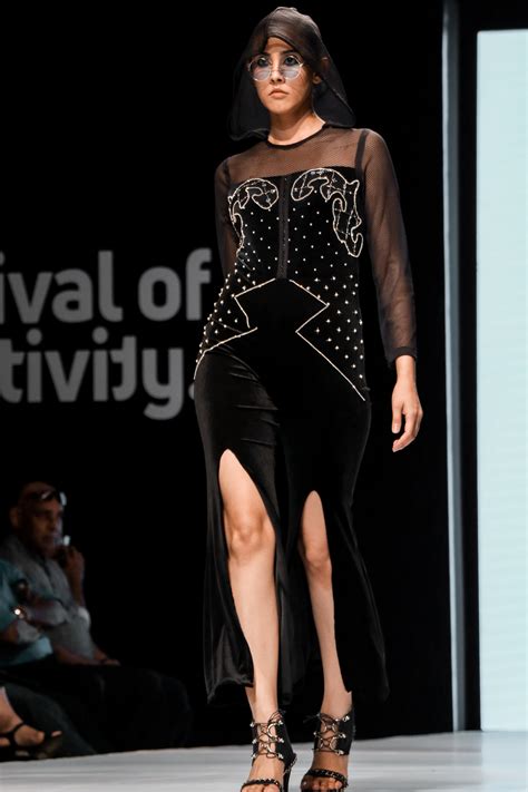 images fashion model catwalk runway fashion show shoulder  black dress